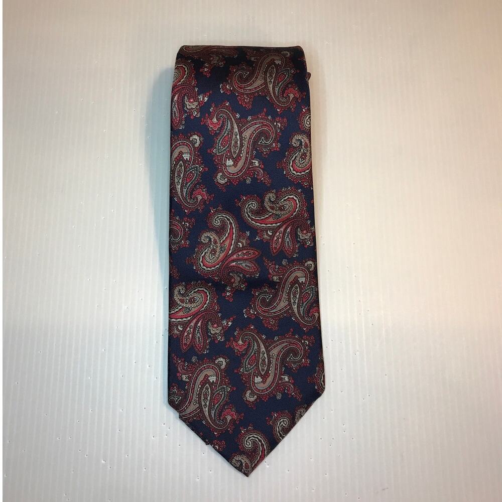 J.G. Hook Paisley Short Wide Necktie
